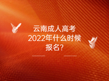 云南成考的報(bào)名時(shí)間