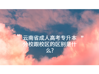 云南成考網(wǎng) 云南成考分校與校區(qū)