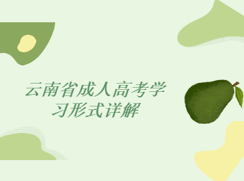 云南省成人高考學(xué)習(xí)形式